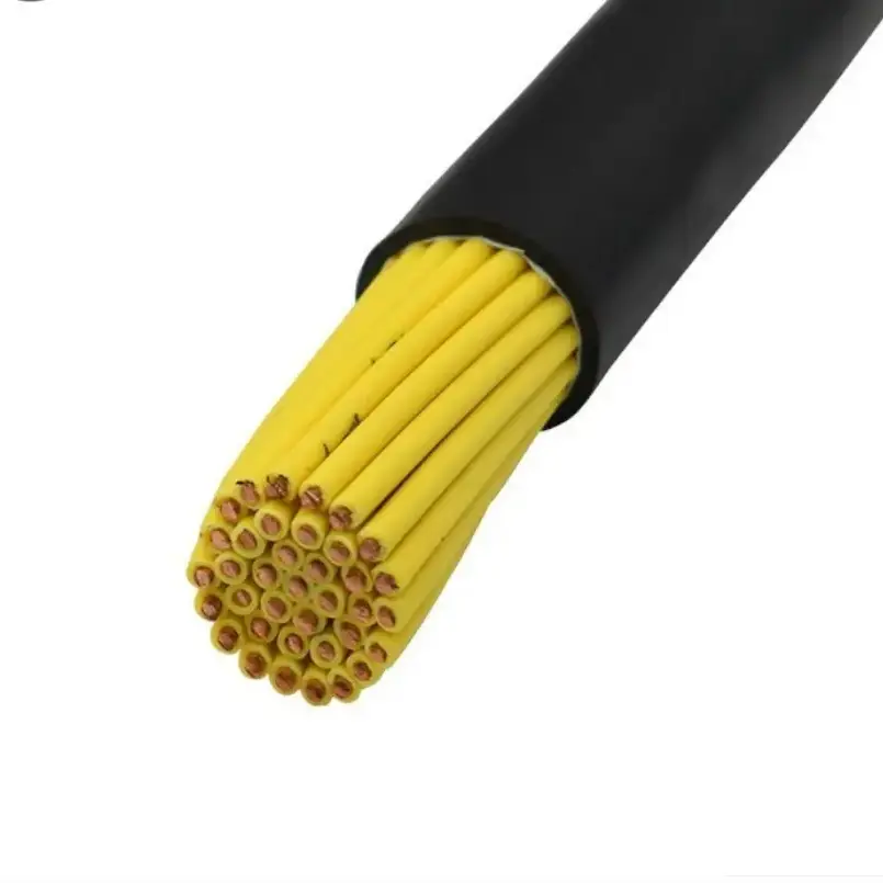 Kuparinen PVC palosuojattu joustava ohjauskaapeli