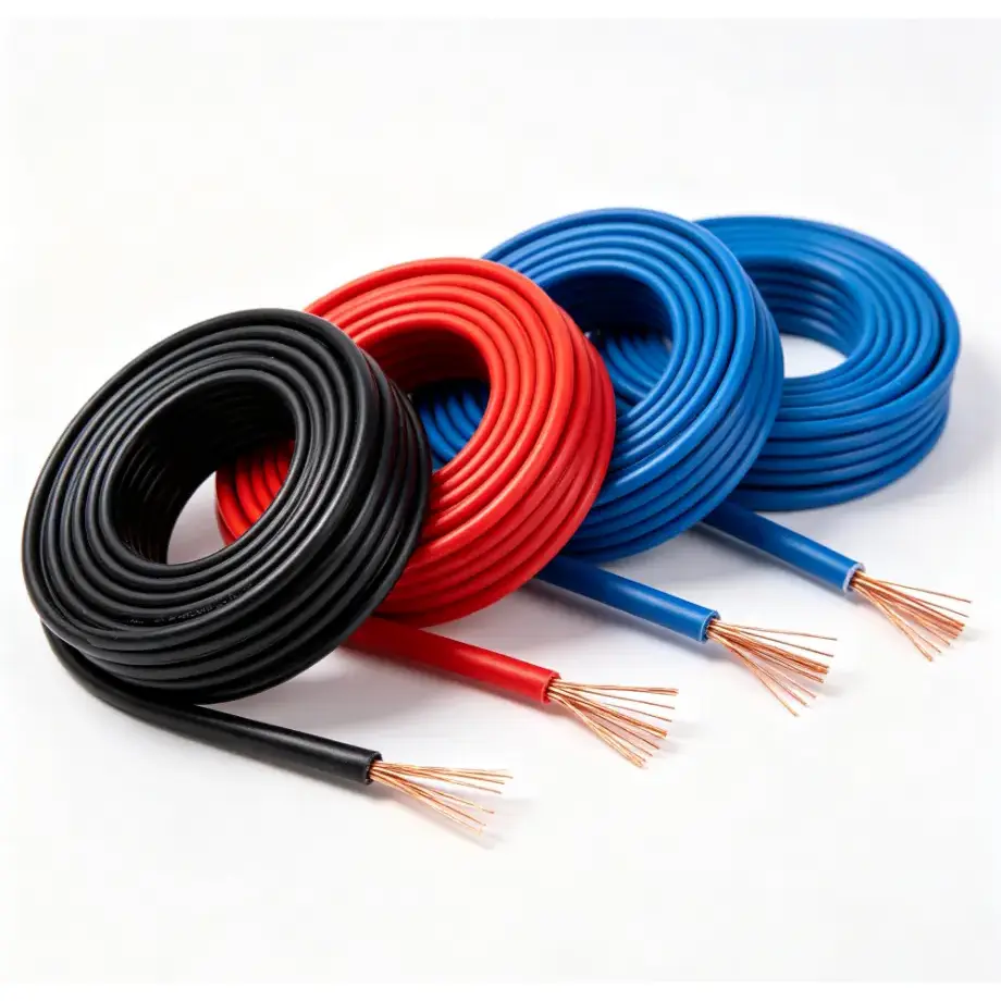 Kuparinen PVC joustava lanka